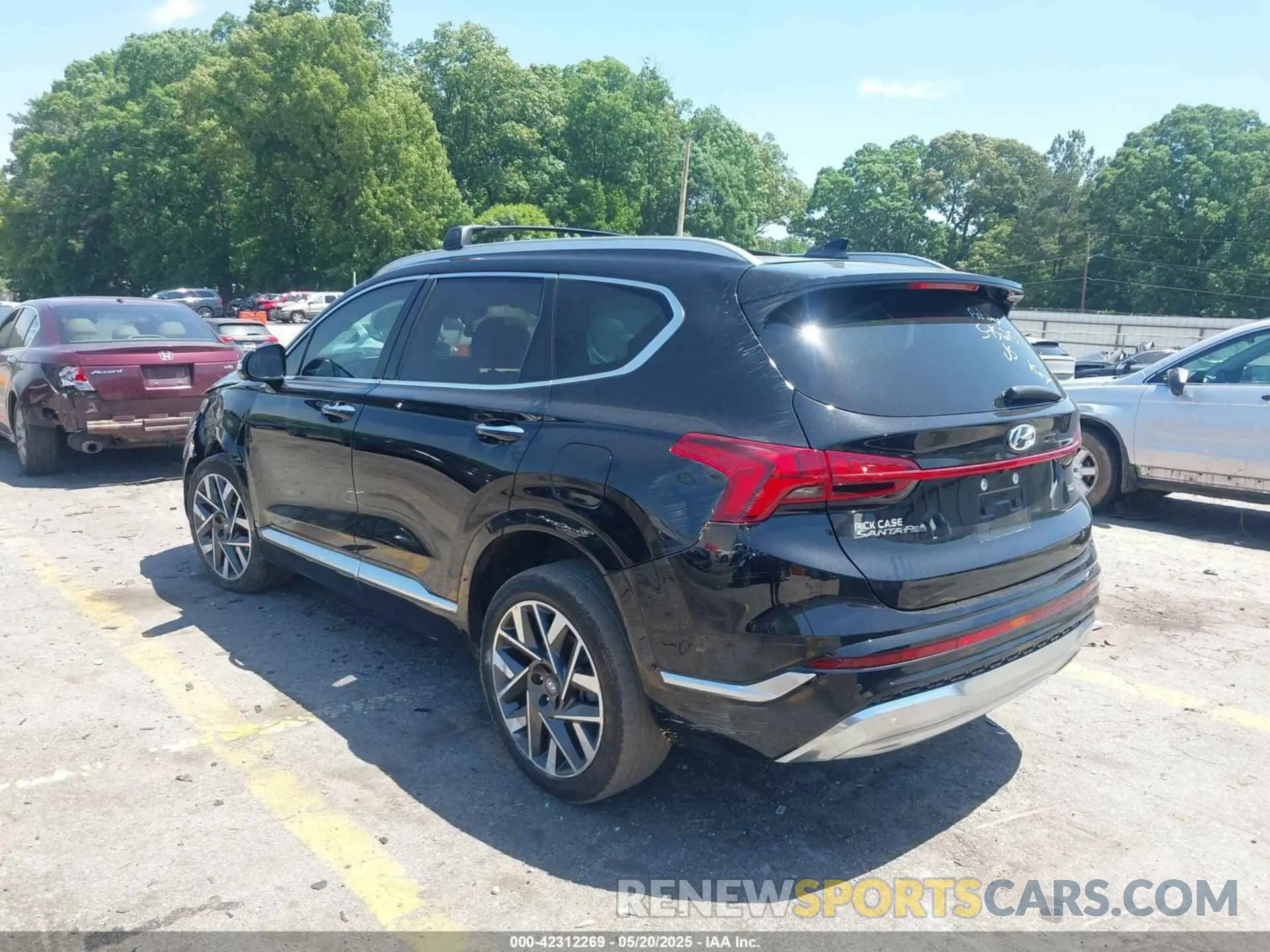 3 fotografías del automóvil dañado 5NMS54AL7PH486794 HYUNDAI SANTA FE 2023