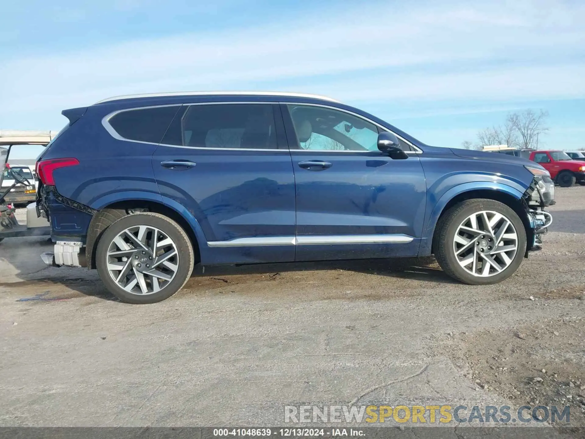 14 fotografías del automóvil dañado 5NMS54AL7PH517820 HYUNDAI SANTA FE 2023