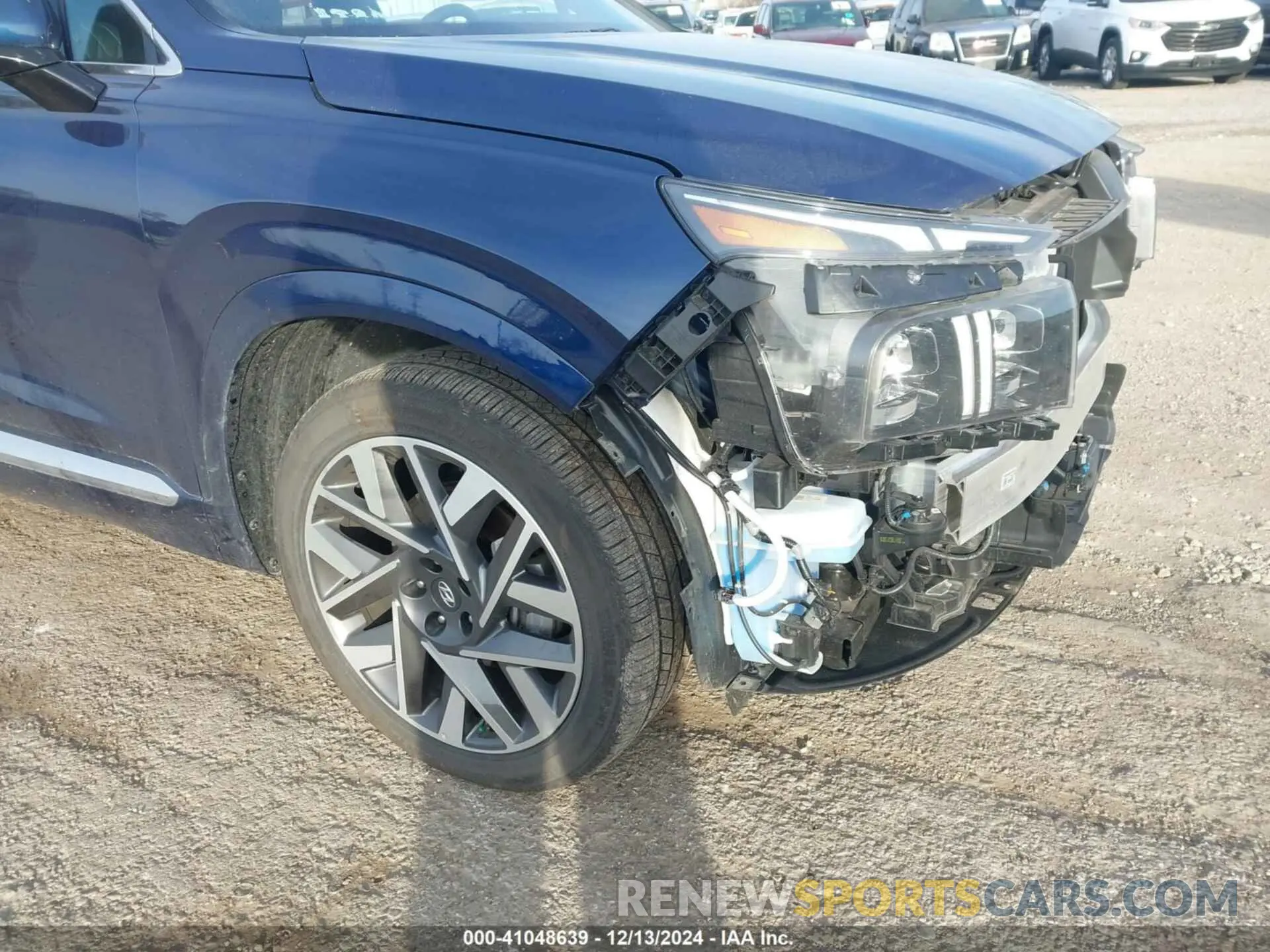 22 fotografías del automóvil dañado 5NMS54AL7PH517820 HYUNDAI SANTA FE 2023