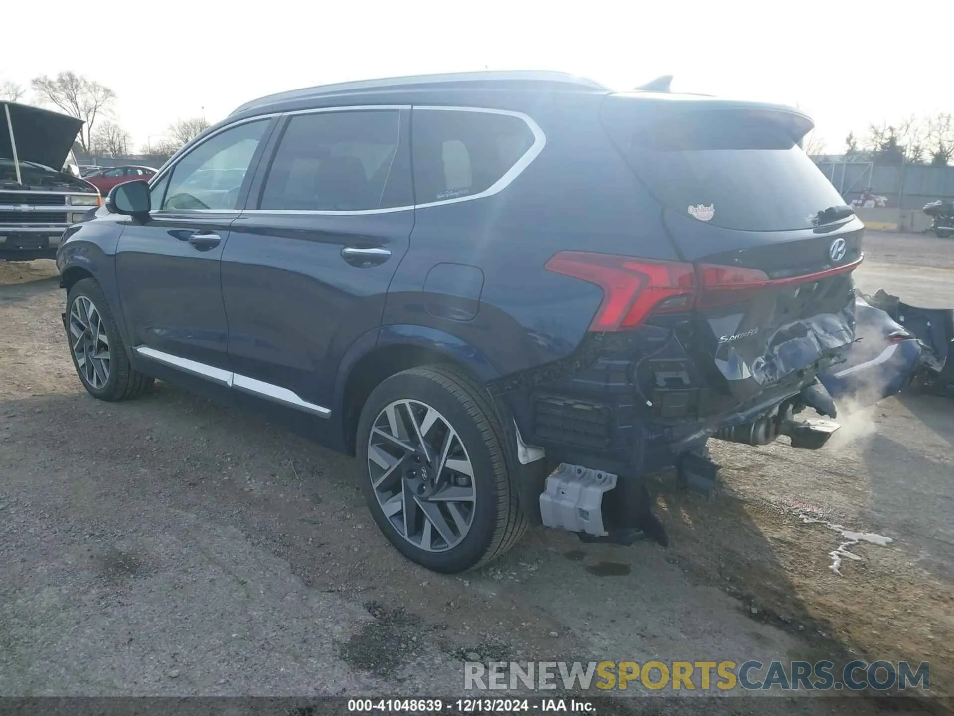 3 fotografías del automóvil dañado 5NMS54AL7PH517820 HYUNDAI SANTA FE 2023