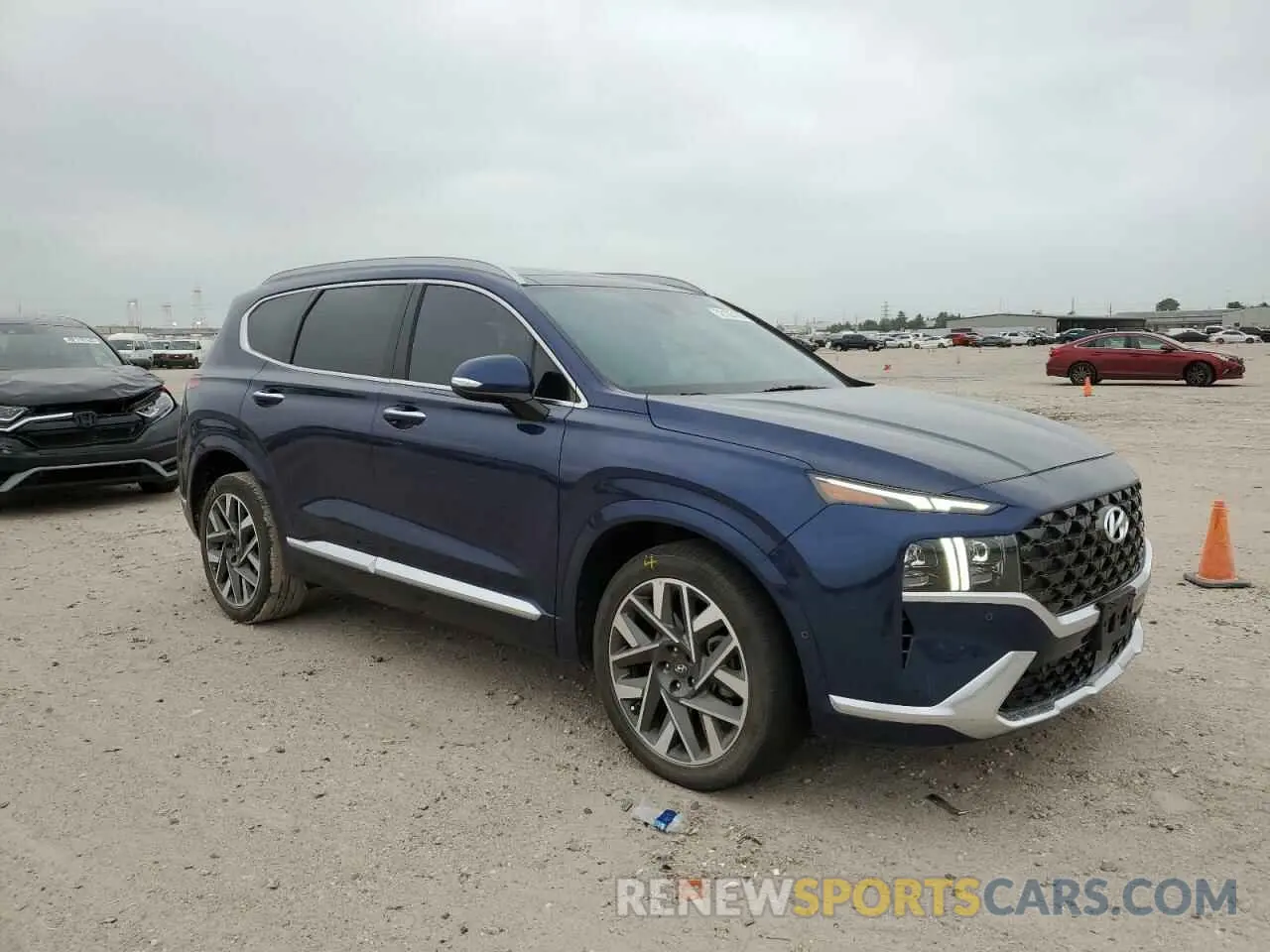 4 fotografías del automóvil dañado 5NMS54AL8PH492619 HYUNDAI SANTA FE 2023