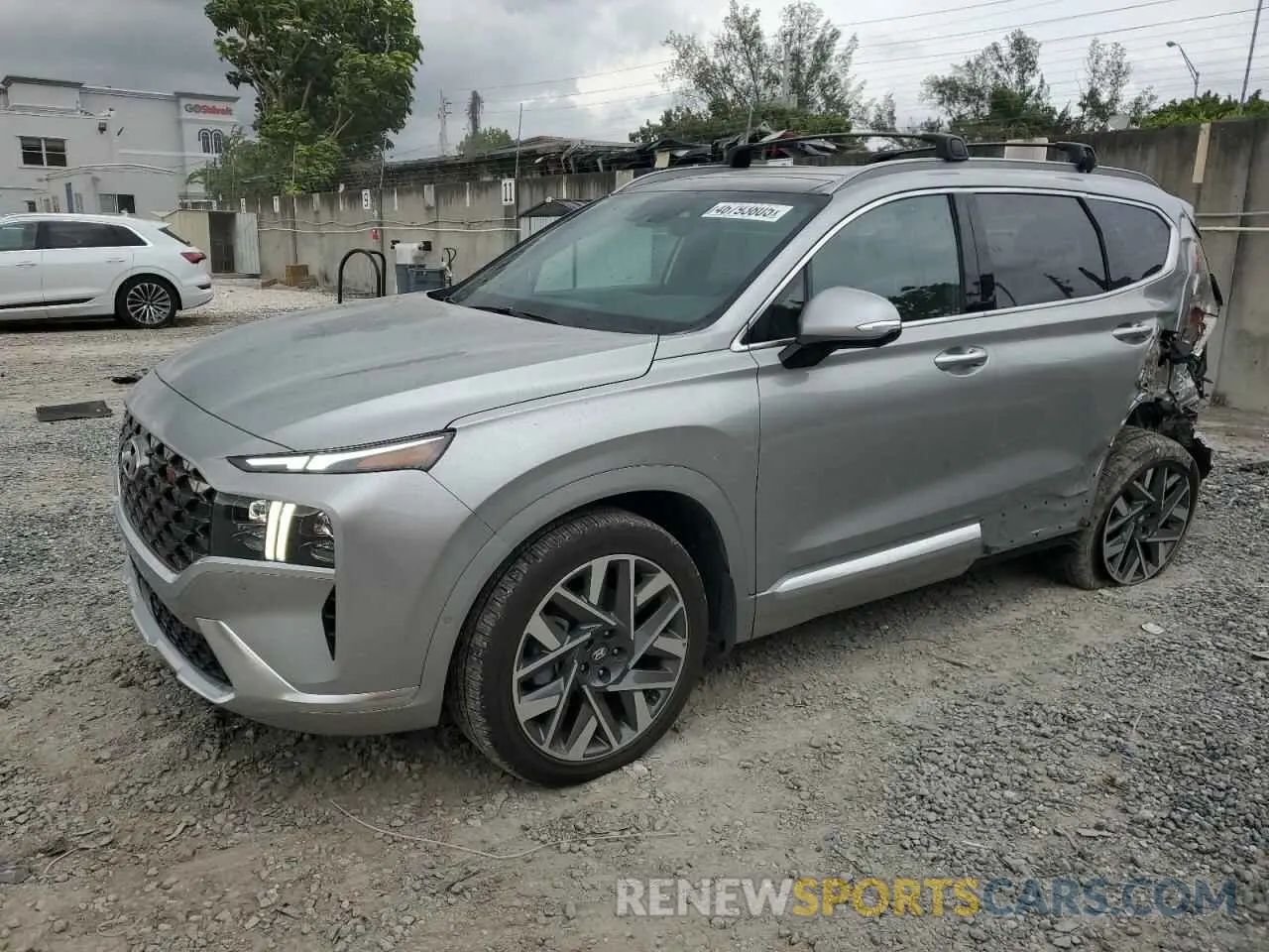 1 fotografías del automóvil dañado 5NMS54ALXPH640611 HYUNDAI SANTA FE 2023