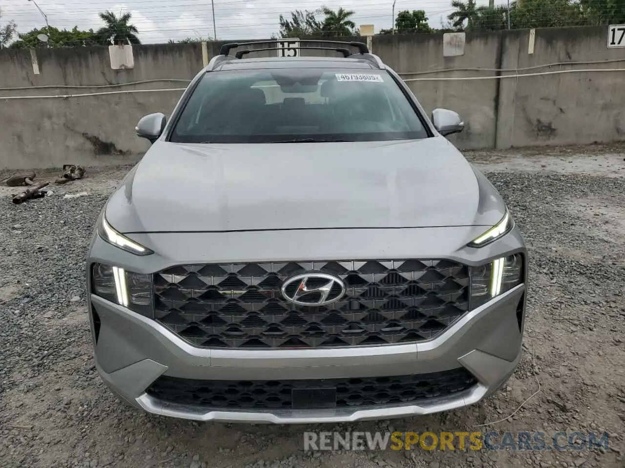 5 fotografías del automóvil dañado 5NMS54ALXPH640611 HYUNDAI SANTA FE 2023