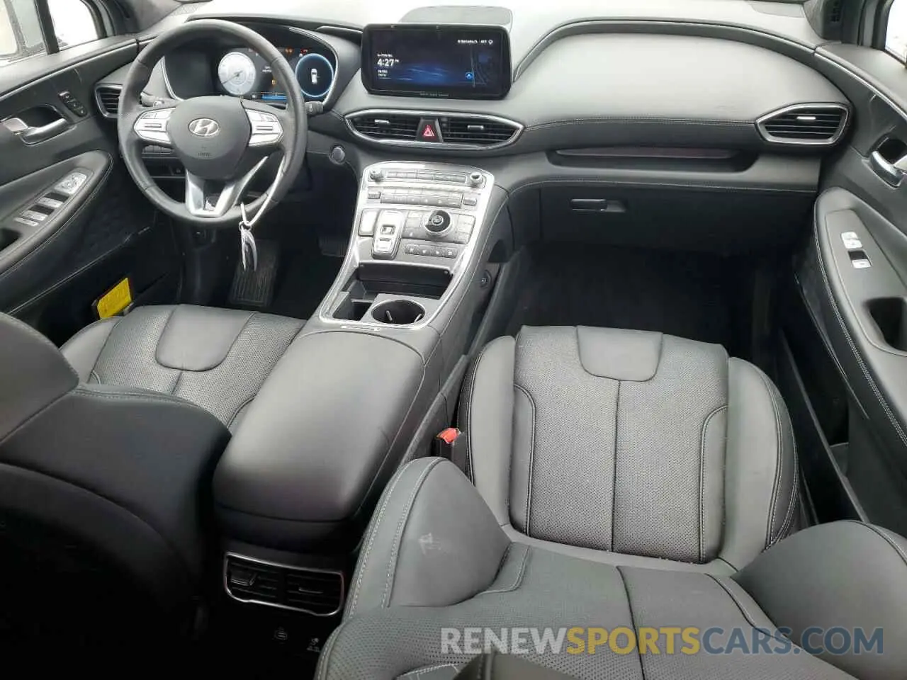 8 fotografías del automóvil dañado 5NMS54ALXPH640611 HYUNDAI SANTA FE 2023