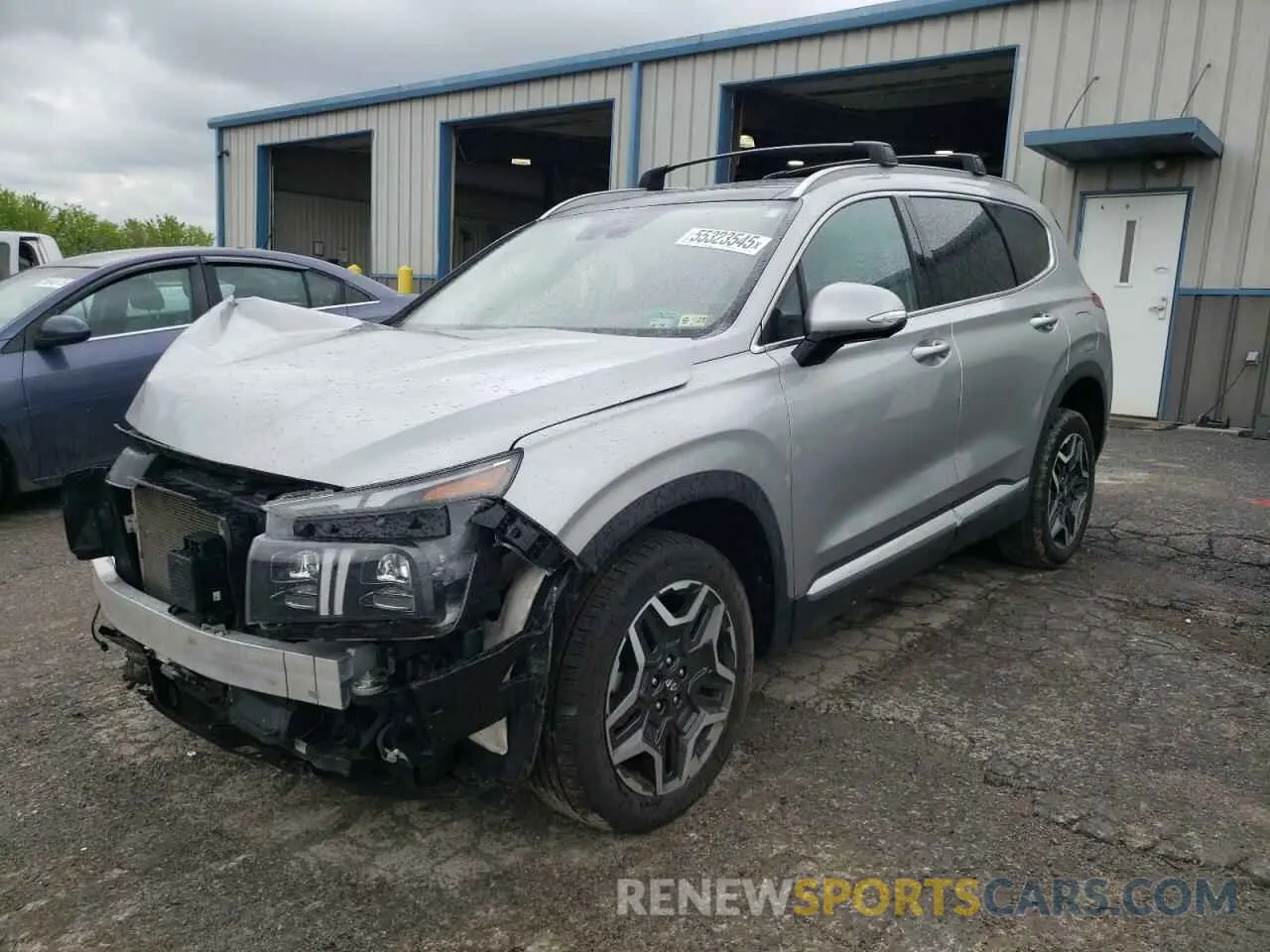 1 fotografías del automóvil dañado 5NMS5DA18PH015350 HYUNDAI SANTA FE 2023