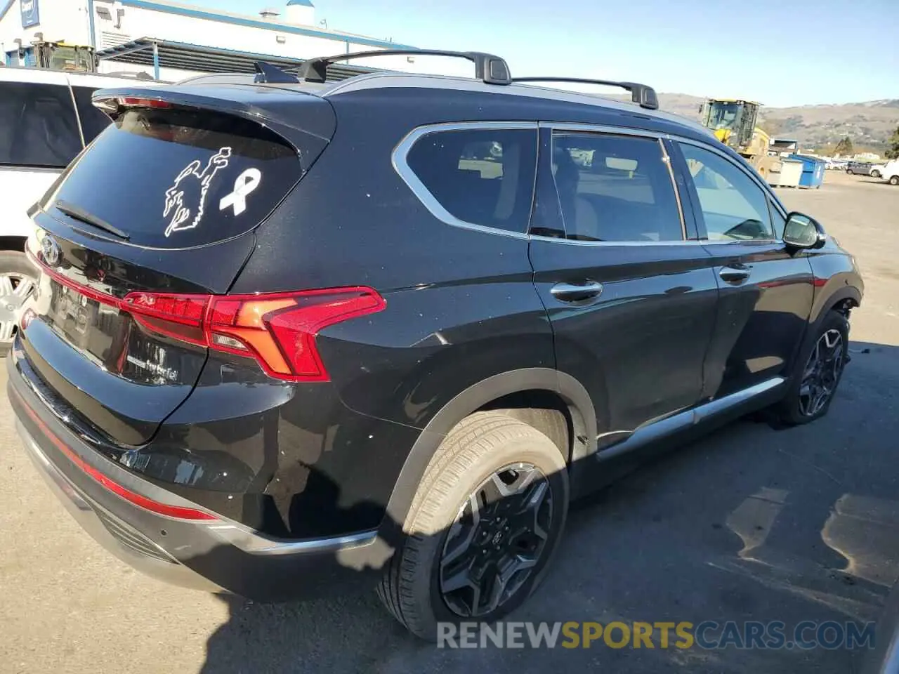 3 fotografías del automóvil dañado 5NMS5DA1XPH001157 HYUNDAI SANTA FE 2023