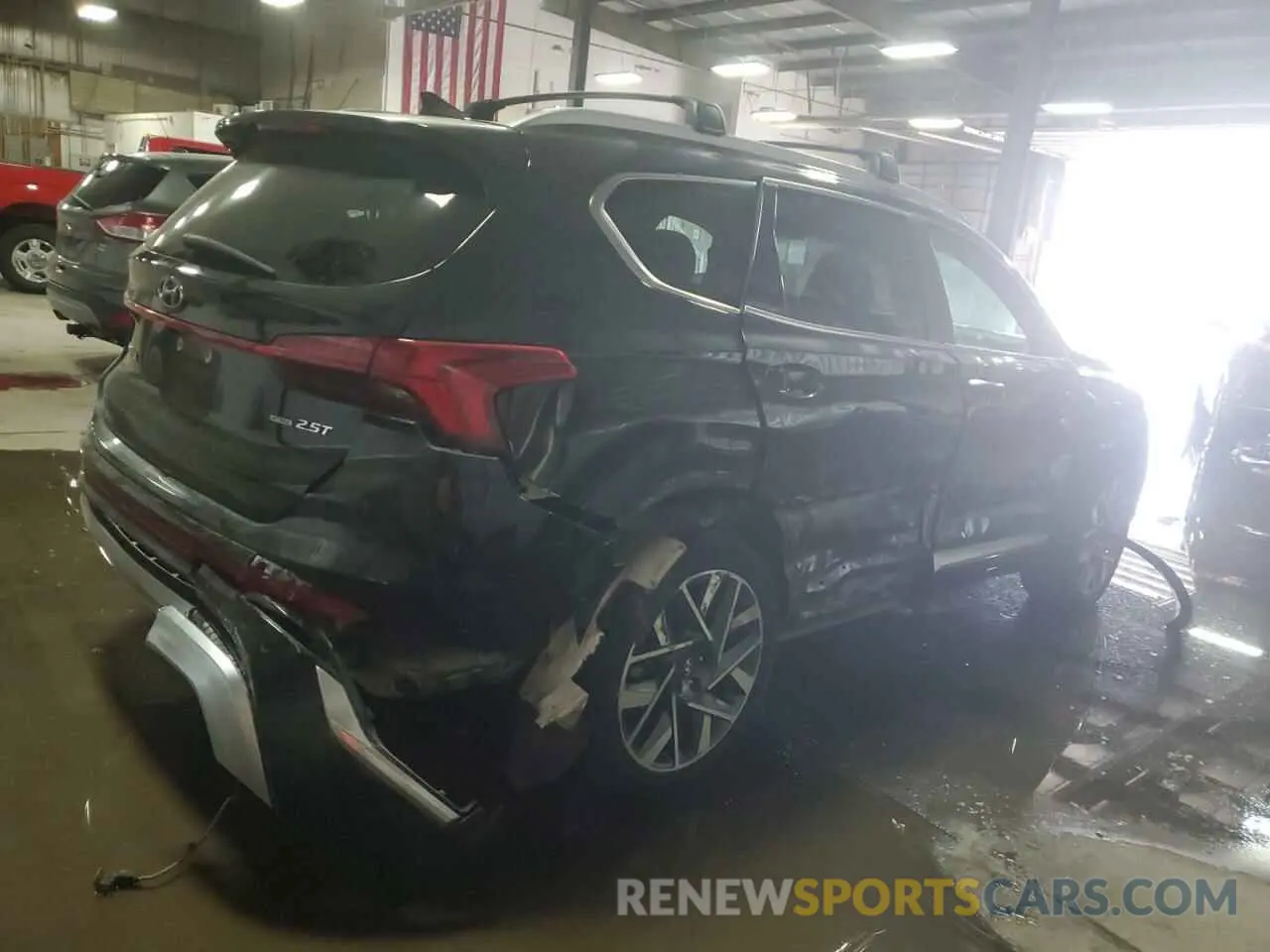 3 fotografías del automóvil dañado 5NMS5DAL0PH507386 HYUNDAI SANTA FE 2023