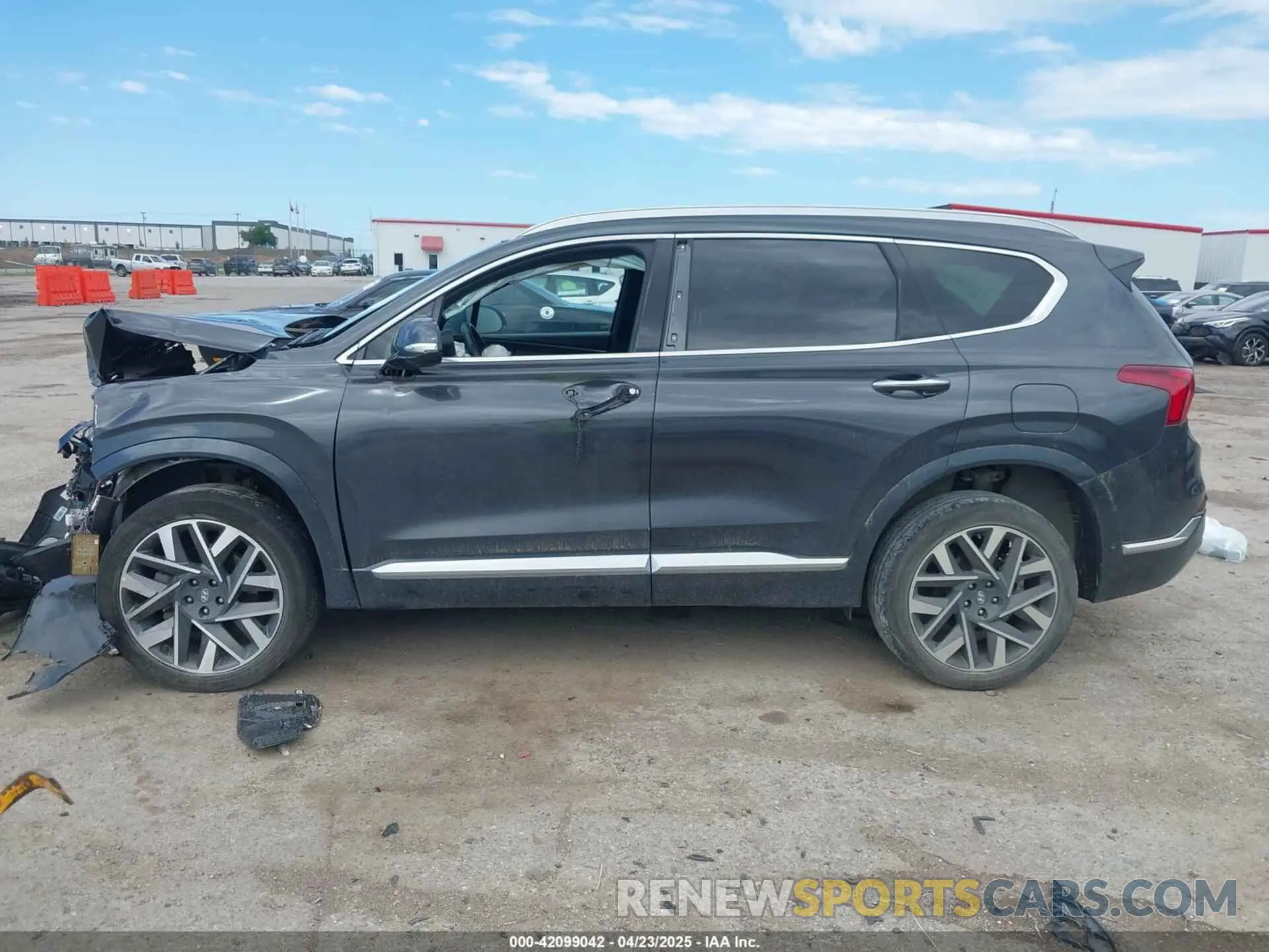 15 fotografías del automóvil dañado 5NMS5DAL1PH492249 HYUNDAI SANTA FE 2023