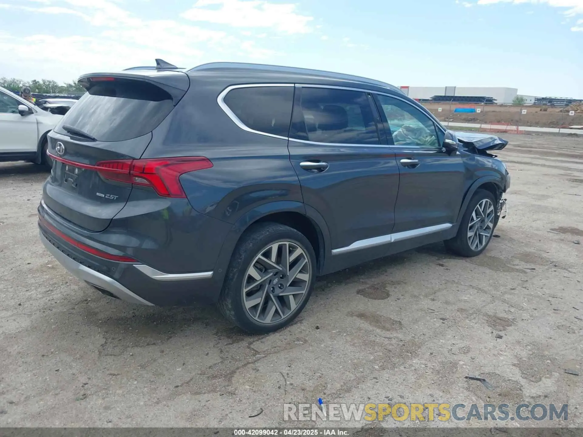 4 fotografías del automóvil dañado 5NMS5DAL1PH492249 HYUNDAI SANTA FE 2023