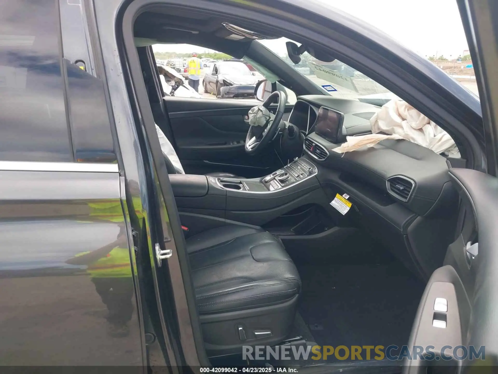 5 fotografías del automóvil dañado 5NMS5DAL1PH492249 HYUNDAI SANTA FE 2023
