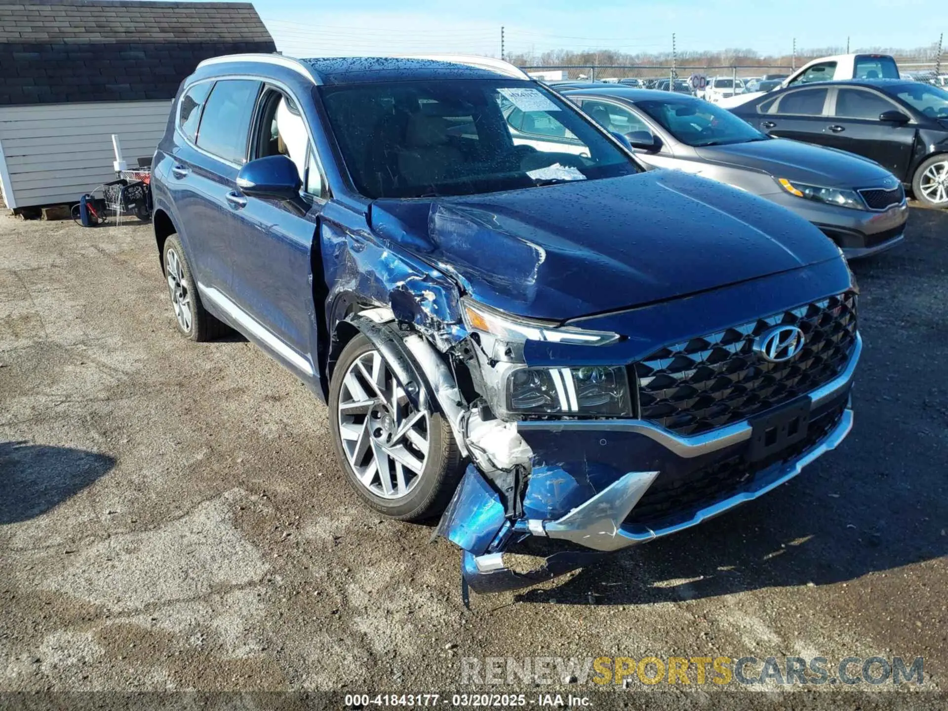 1 fotografías del automóvil dañado 5NMS5DAL2PH514694 HYUNDAI SANTA FE 2023