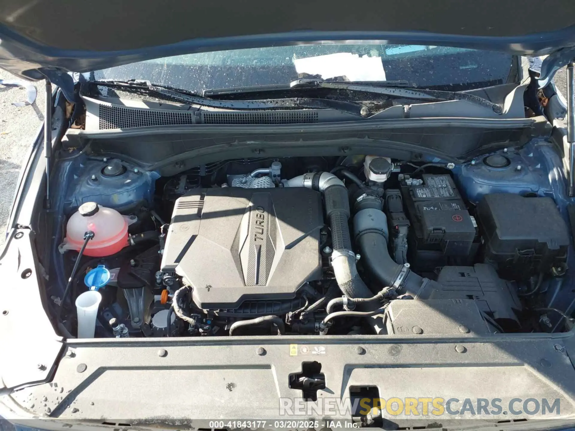 10 fotografías del automóvil dañado 5NMS5DAL2PH514694 HYUNDAI SANTA FE 2023