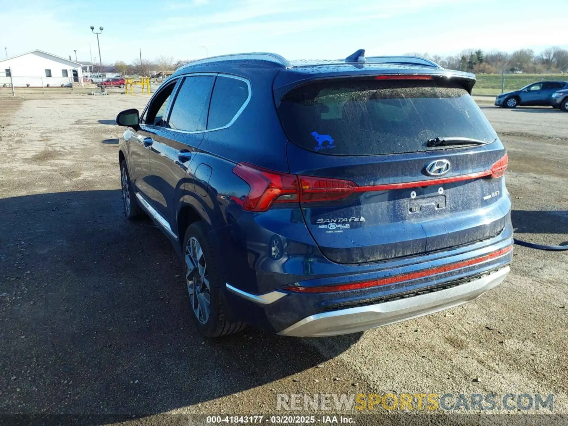 3 fotografías del automóvil dañado 5NMS5DAL2PH514694 HYUNDAI SANTA FE 2023