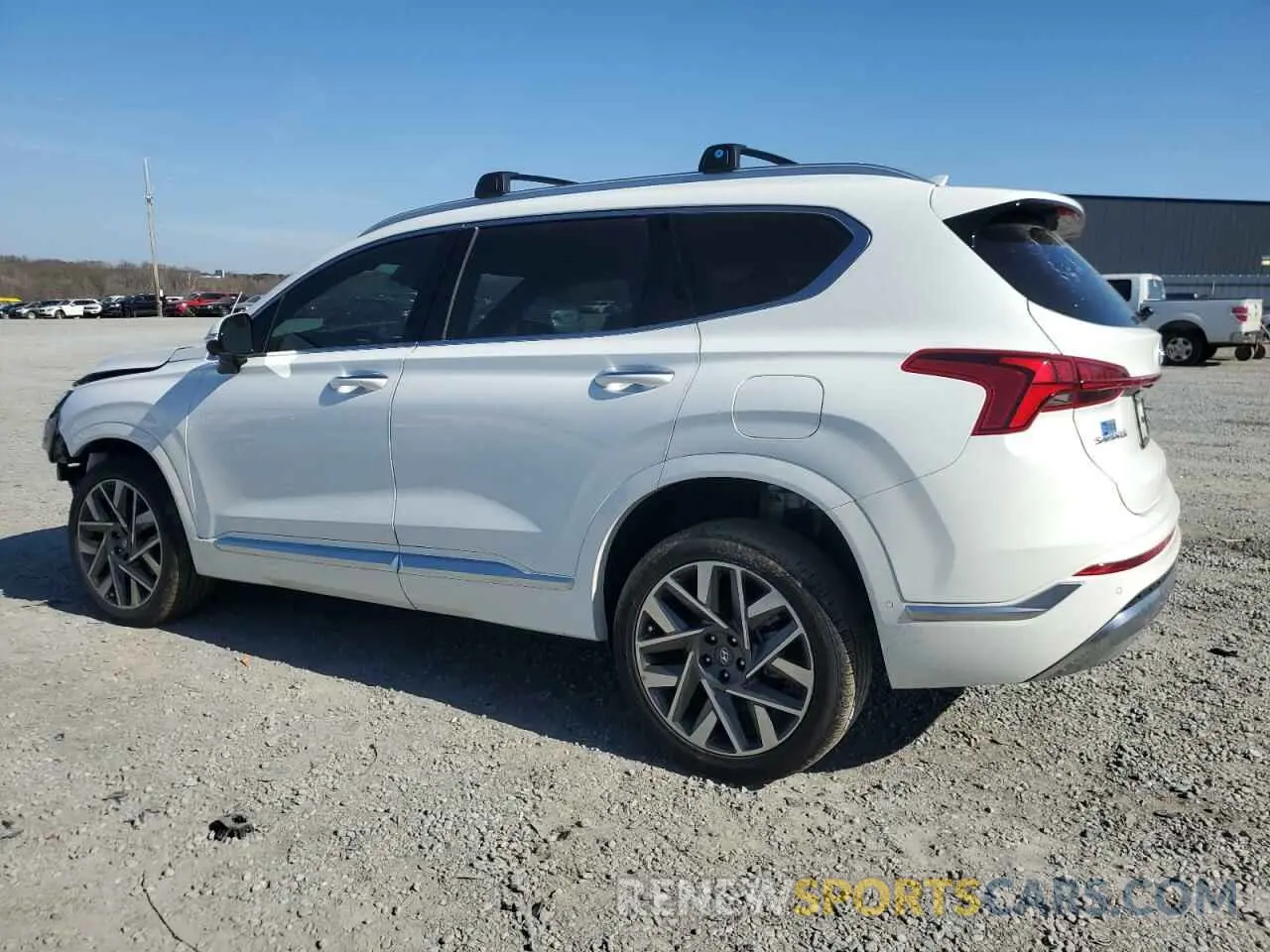 2 fotografías del automóvil dañado 5NMS5DAL2PH640456 HYUNDAI SANTA FE 2023