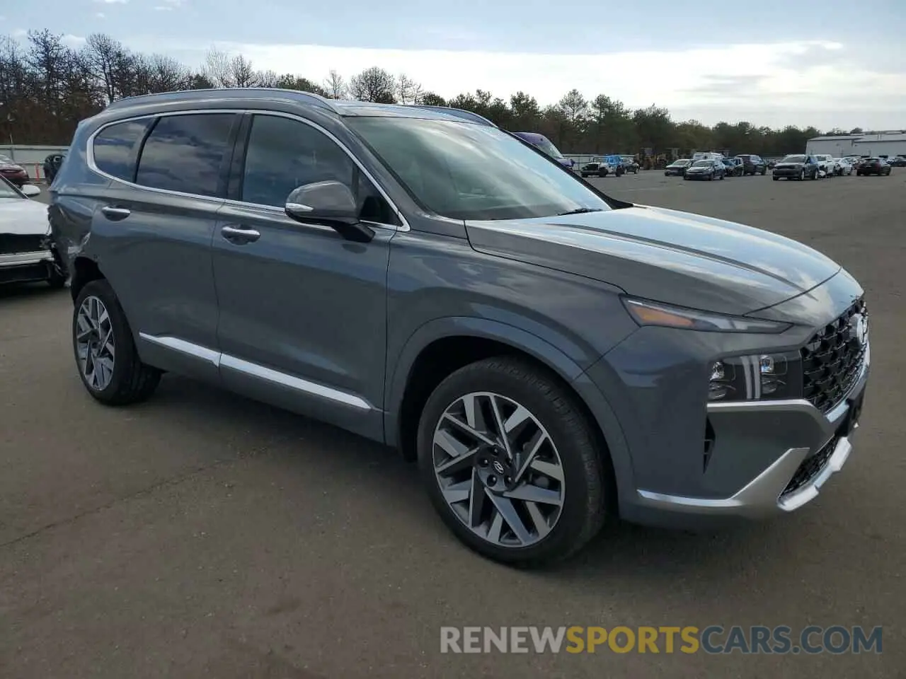 4 fotografías del automóvil dañado 5NMS5DAL3PH658531 HYUNDAI SANTA FE 2023