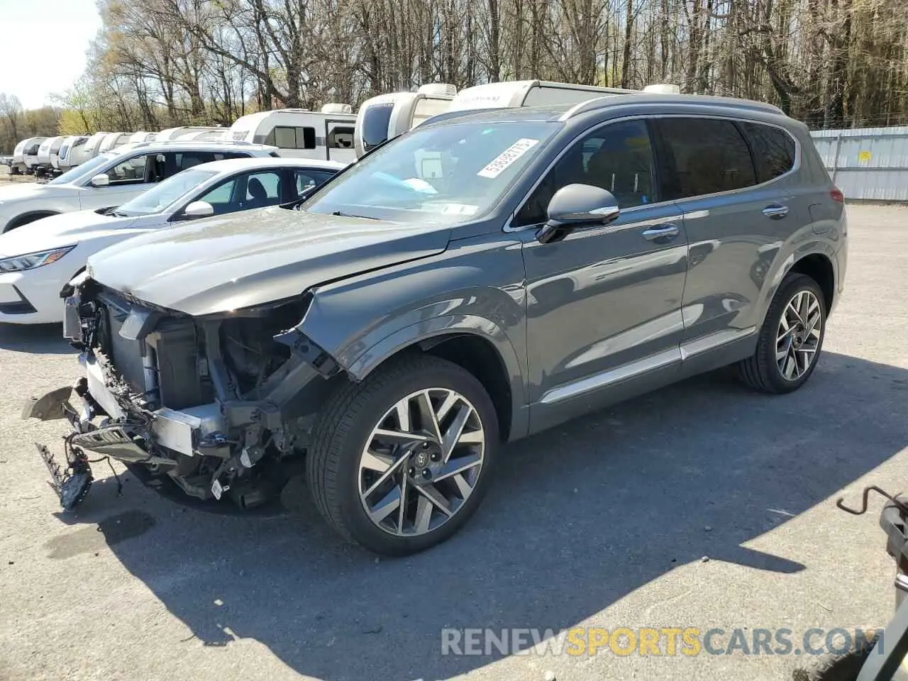 1 fotografías del automóvil dañado 5NMS5DAL4PH498983 HYUNDAI SANTA FE 2023