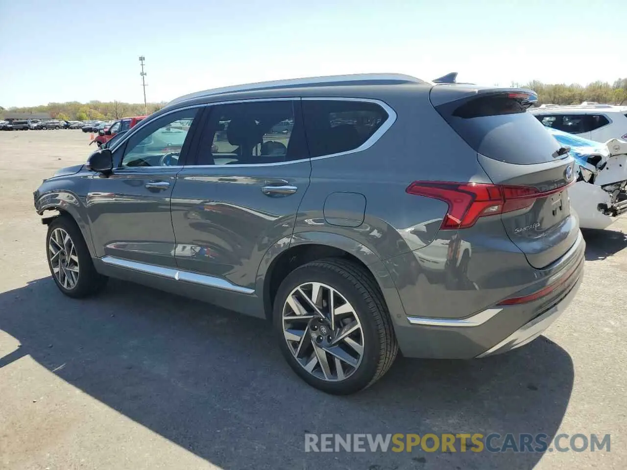 2 fotografías del automóvil dañado 5NMS5DAL4PH498983 HYUNDAI SANTA FE 2023