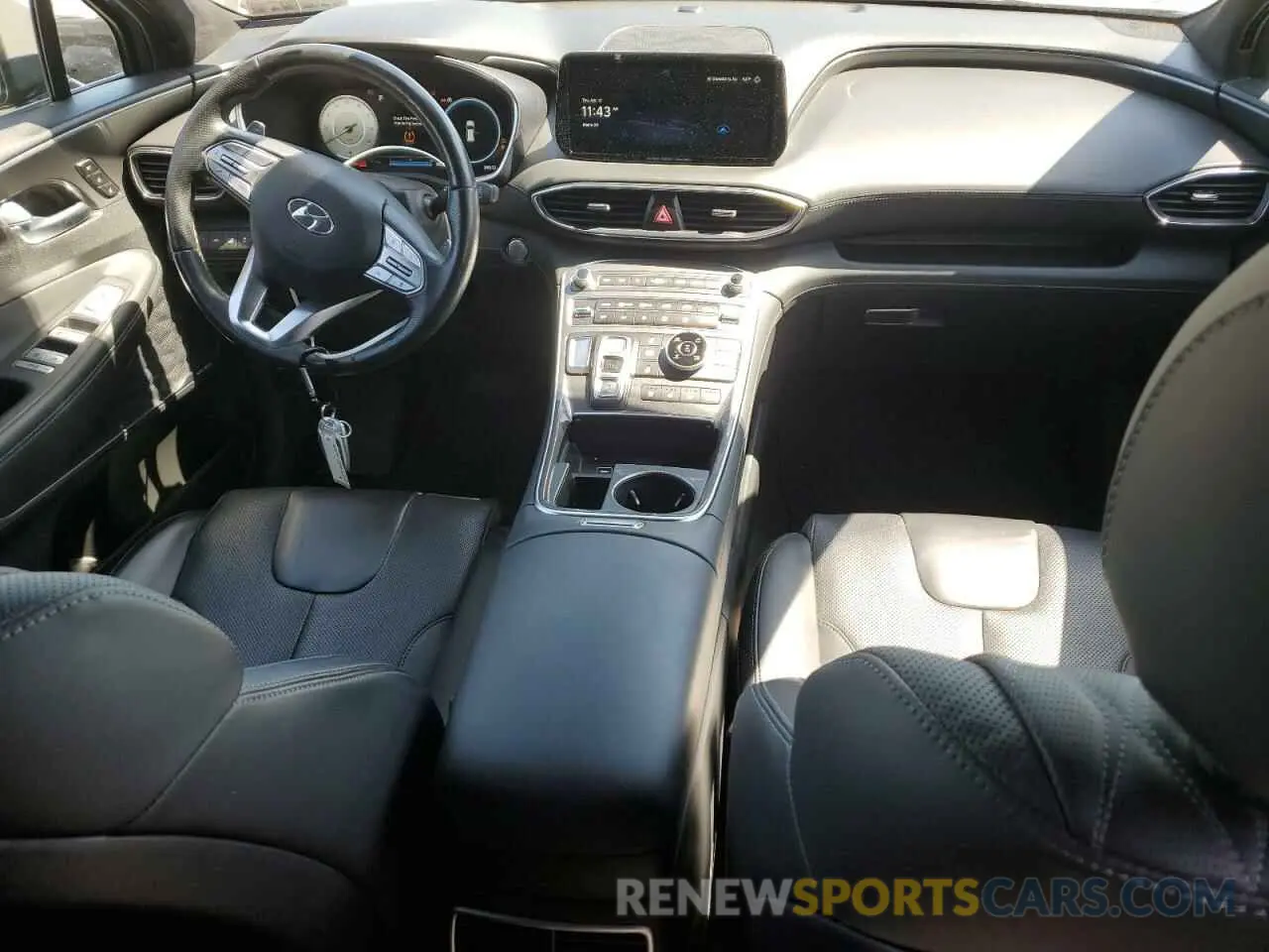 8 fotografías del automóvil dañado 5NMS5DAL4PH498983 HYUNDAI SANTA FE 2023