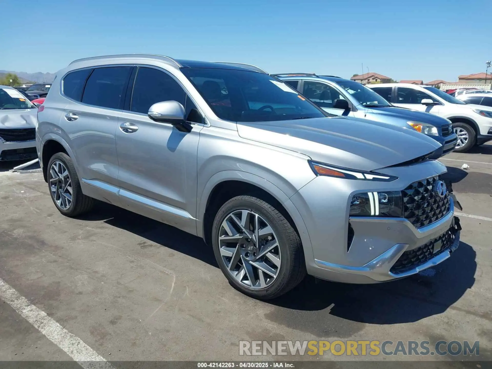1 fotografías del automóvil dañado 5NMS5DAL5PH590717 HYUNDAI SANTA FE 2023