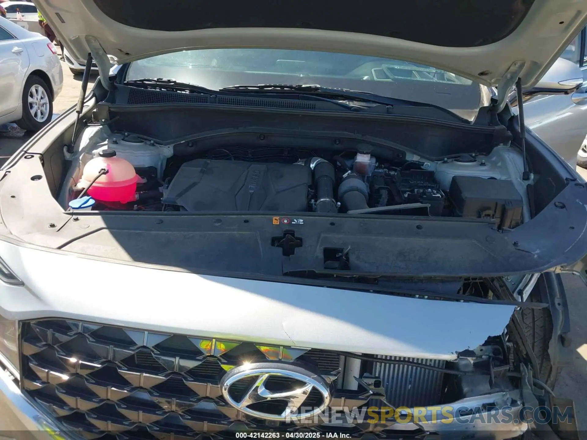 10 fotografías del automóvil dañado 5NMS5DAL5PH590717 HYUNDAI SANTA FE 2023