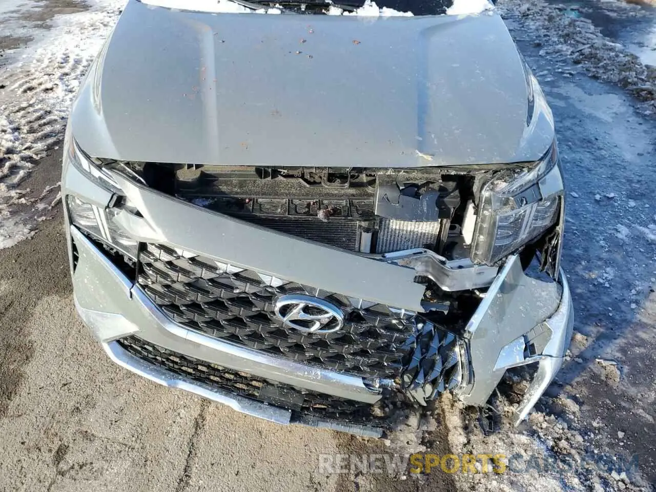 12 fotografías del automóvil dañado 5NMS5DAL6PH575630 HYUNDAI SANTA FE 2023