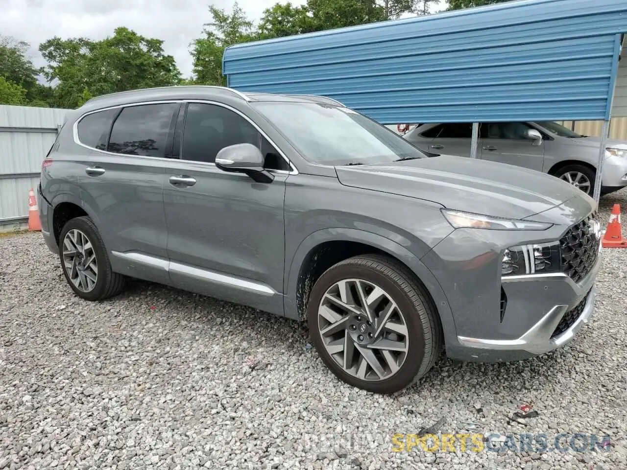4 fotografías del automóvil dañado 5NMS5DAL6PH658460 HYUNDAI SANTA FE 2023