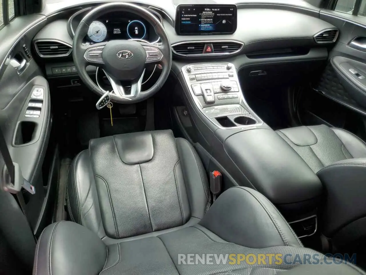 8 fotografías del automóvil dañado 5NMS5DAL6PH658460 HYUNDAI SANTA FE 2023
