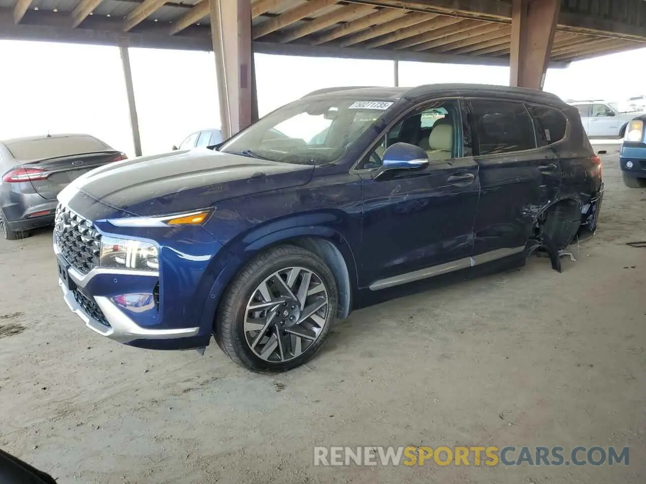 1 fotografías del automóvil dañado 5NMS5DAL8PH558179 HYUNDAI SANTA FE 2023