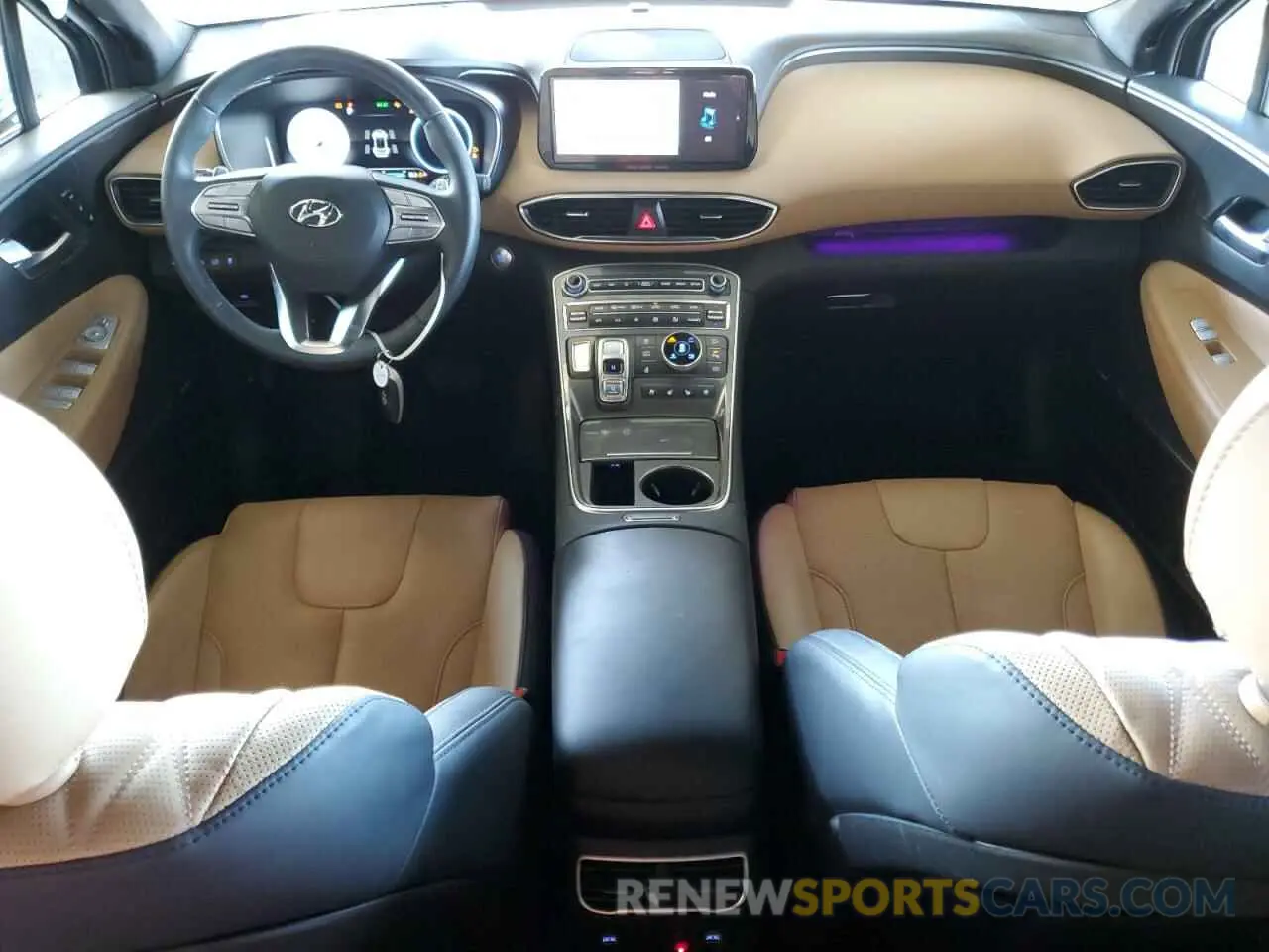 8 fotografías del automóvil dañado 5NMS5DAL8PH558179 HYUNDAI SANTA FE 2023