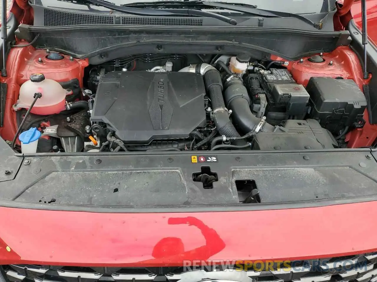 12 fotografías del automóvil dañado 5NMS5DAL9PH516443 HYUNDAI SANTA FE 2023