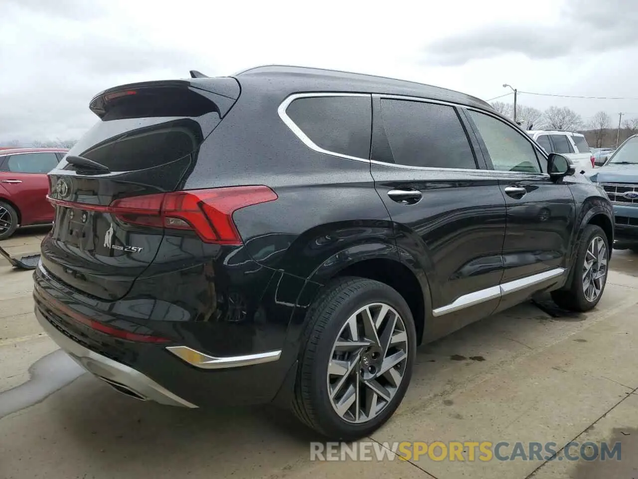 3 fotografías del automóvil dañado 5NMS5DALXPH633450 HYUNDAI SANTA FE 2023