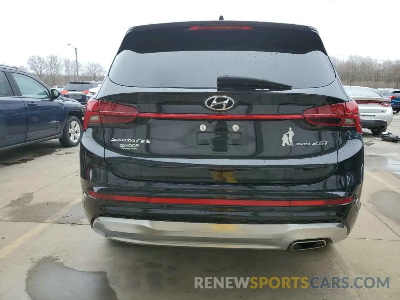 6 fotografías del automóvil dañado 5NMS5DALXPH633450 HYUNDAI SANTA FE 2023