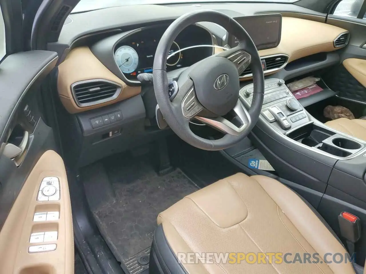 8 fotografías del automóvil dañado 5NMS5DALXPH633450 HYUNDAI SANTA FE 2023
