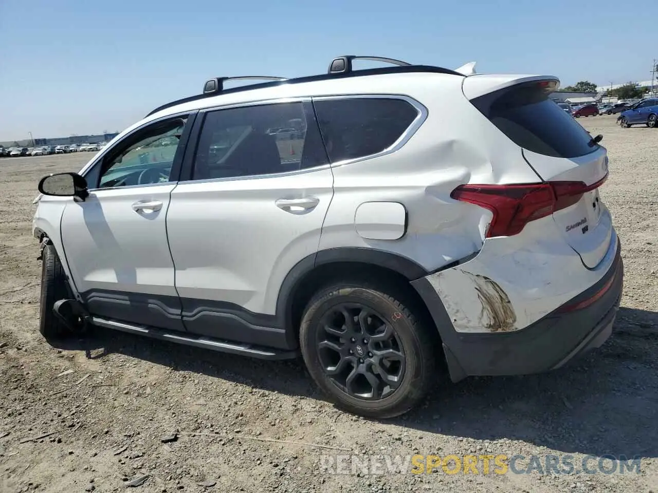 2 fotografías del automóvil dañado 5NMS64AJ1PH504864 HYUNDAI SANTA FE 2023