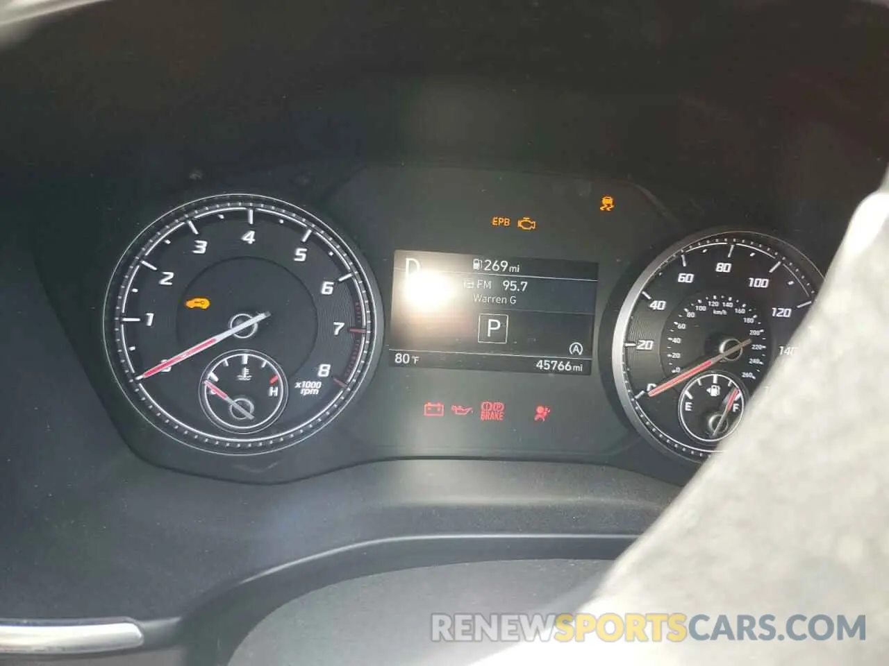9 fotografías del automóvil dañado 5NMS64AJ1PH504864 HYUNDAI SANTA FE 2023