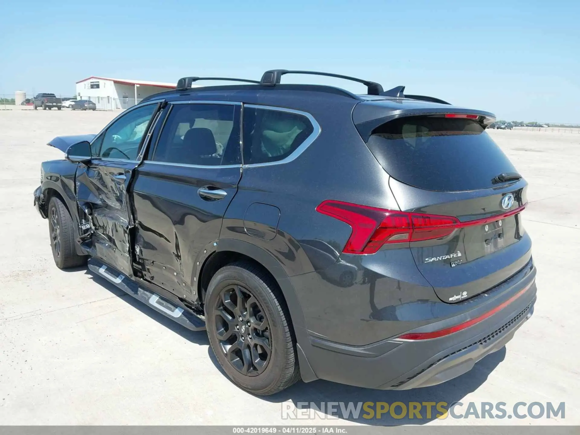 3 fotografías del automóvil dañado 5NMS64AJ2PH561722 HYUNDAI SANTA FE 2023