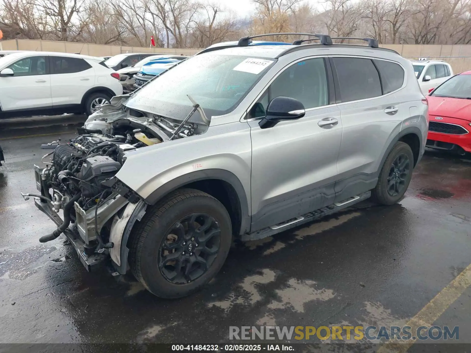 2 fotografías del automóvil dañado 5NMS64AJ4PH487879 HYUNDAI SANTA FE 2023