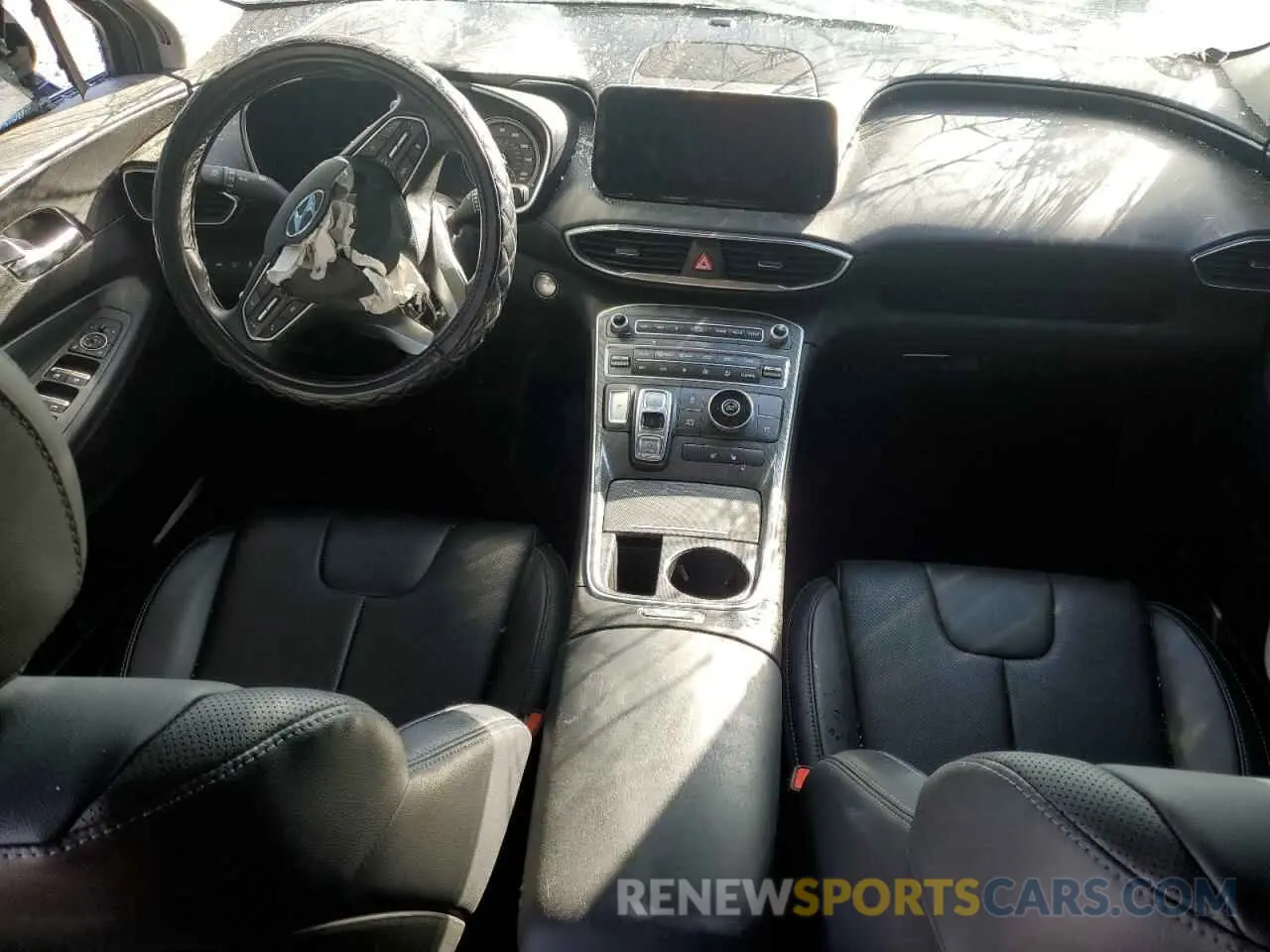 8 fotografías del automóvil dañado 5NMS64AJ5PH490774 HYUNDAI SANTA FE 2023