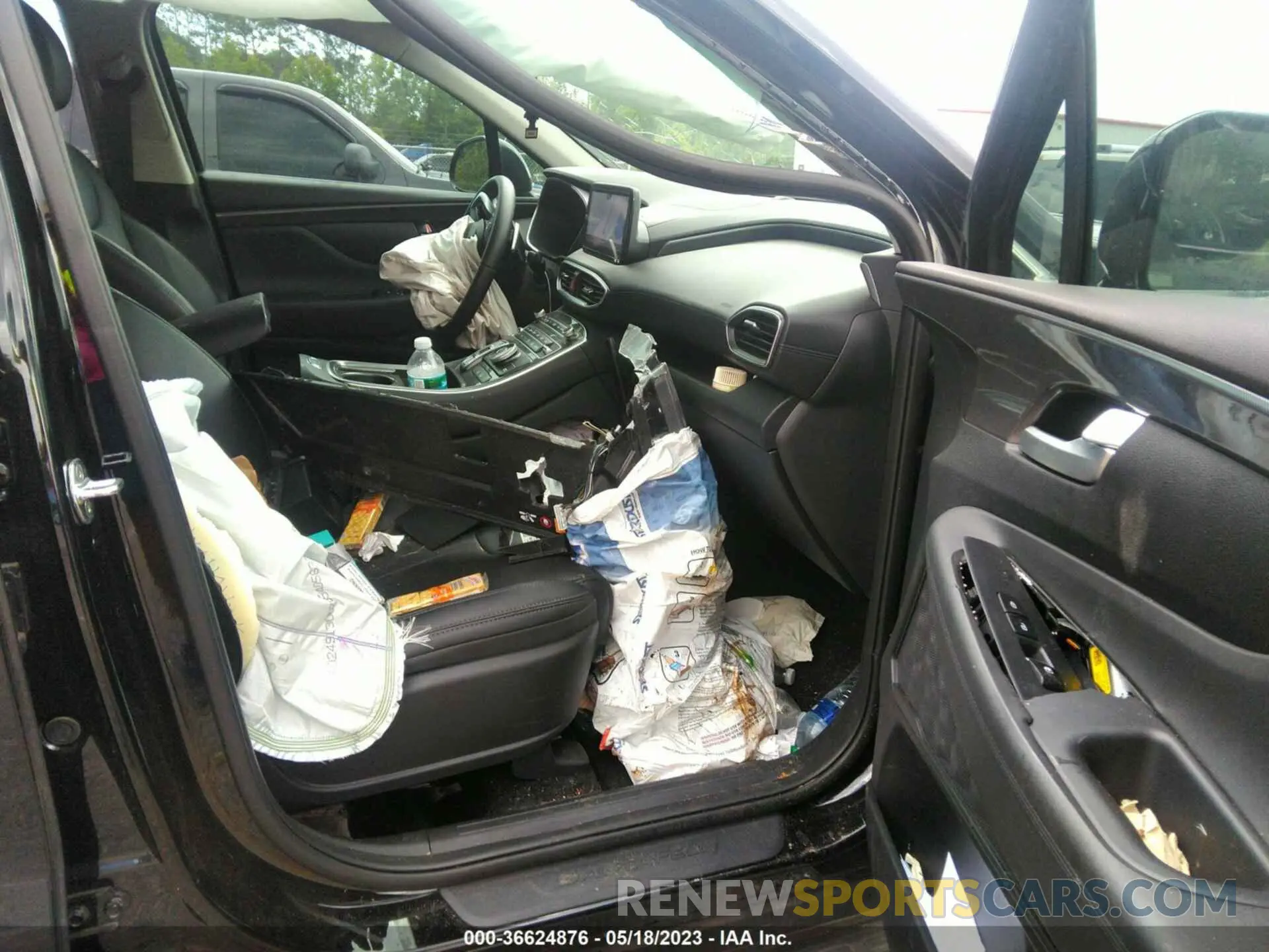 5 fotografías del automóvil dañado 5NMS64AJ5PH520324 HYUNDAI SANTA FE 2023
