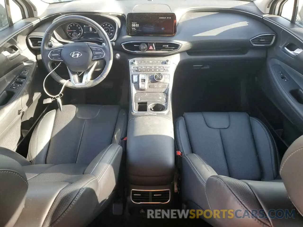 8 fotografías del automóvil dañado 5NMS6DAJ2PH526792 HYUNDAI SANTA FE 2023