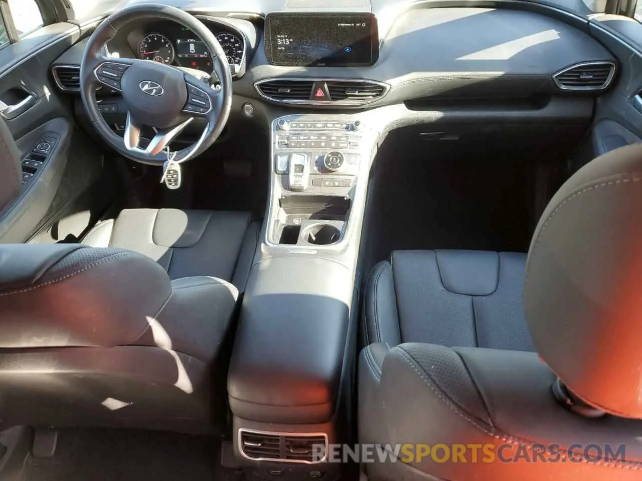 8 fotografías del automóvil dañado 5NMS6DAJ7PH616861 HYUNDAI SANTA FE 2023