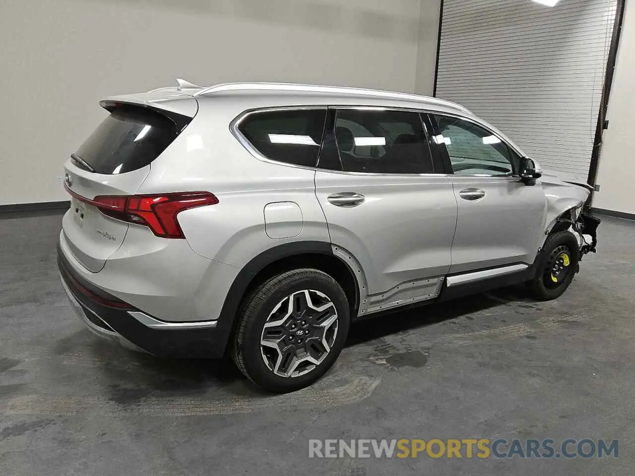3 fotografías del automóvil dañado KM8S6DA25PU100205 HYUNDAI SANTA FE 2023