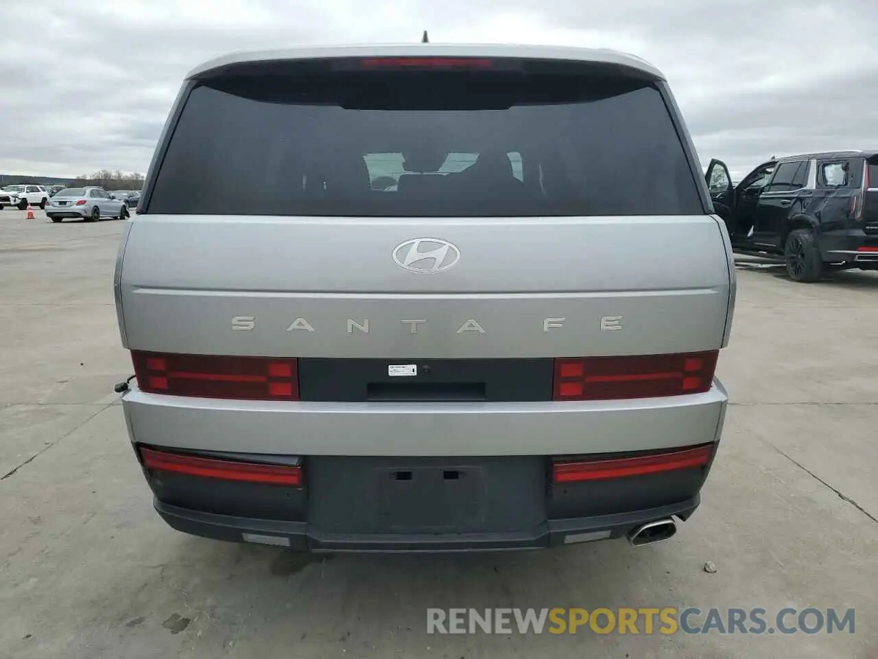 6 fotografías del automóvil dañado 5NMP14GL0RH056830 HYUNDAI SANTA FE 2024