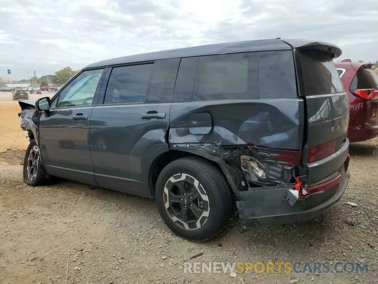 2 fotografías del automóvil dañado 5NMP14GL5RH050344 HYUNDAI SANTA FE 2024