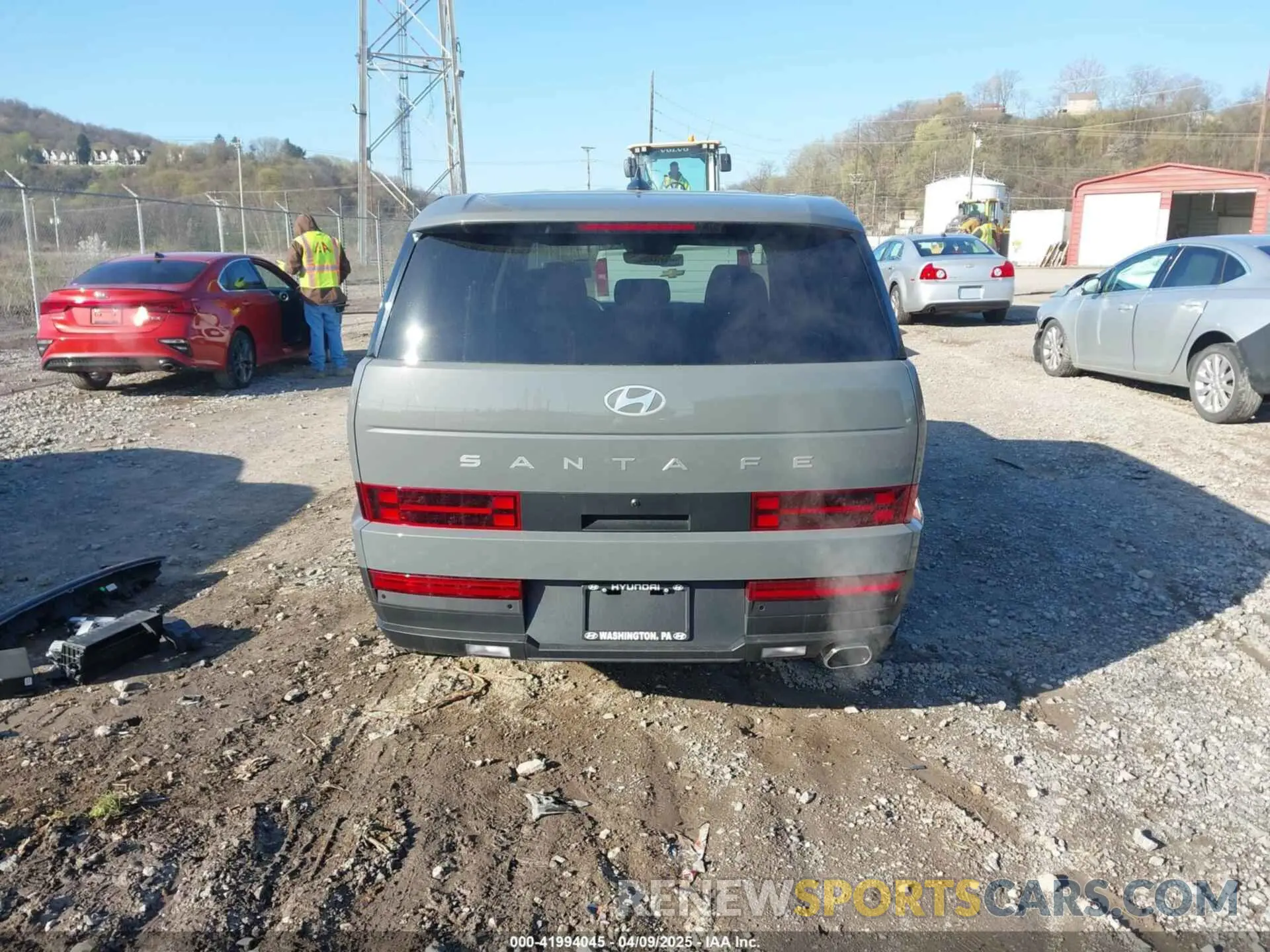 16 fotografías del automóvil dañado 5NMP14GL7RH002456 HYUNDAI SANTA FE 2024