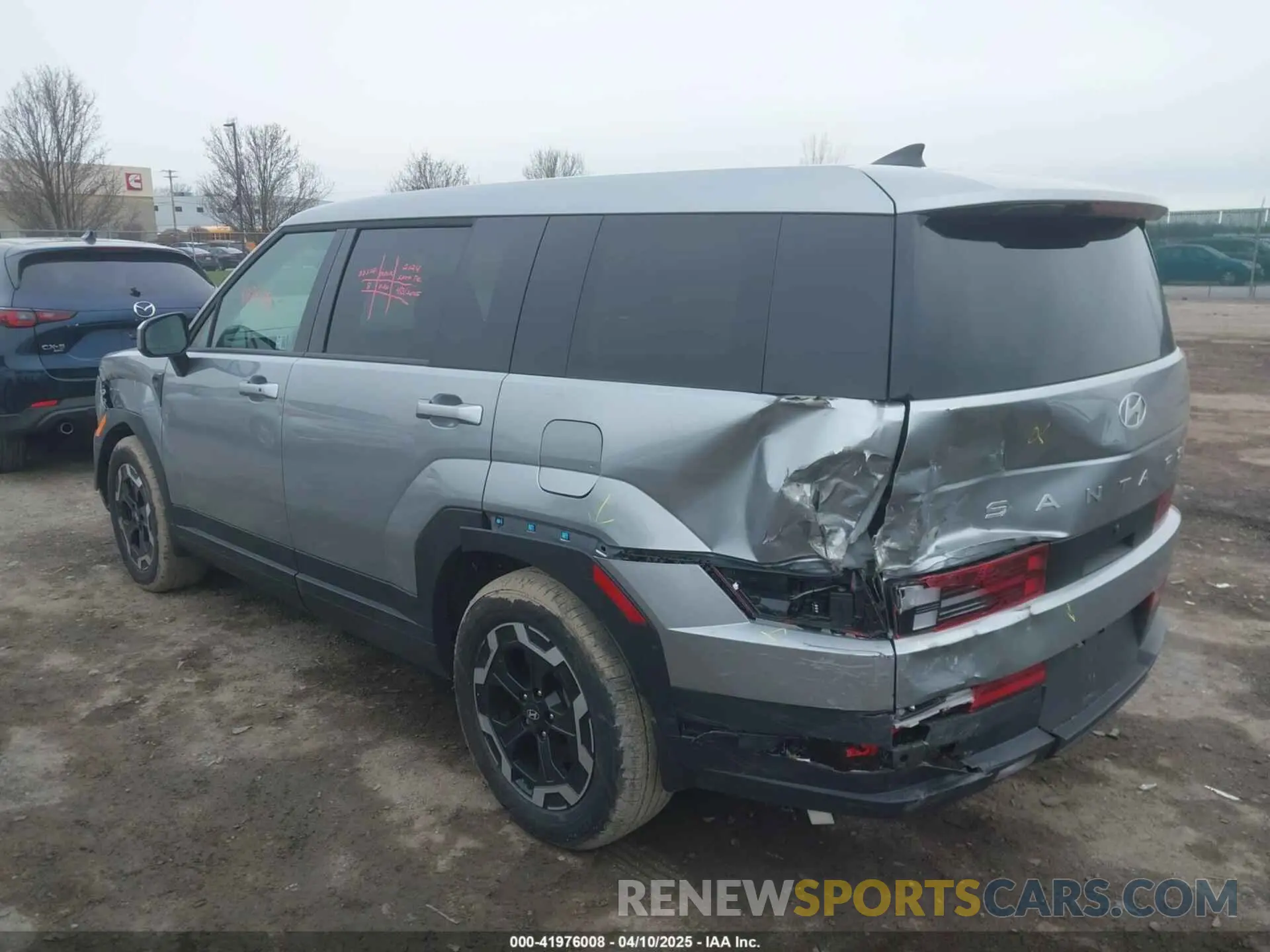 3 fotografías del automóvil dañado 5NMP1DGL2RH041164 HYUNDAI SANTA FE 2024