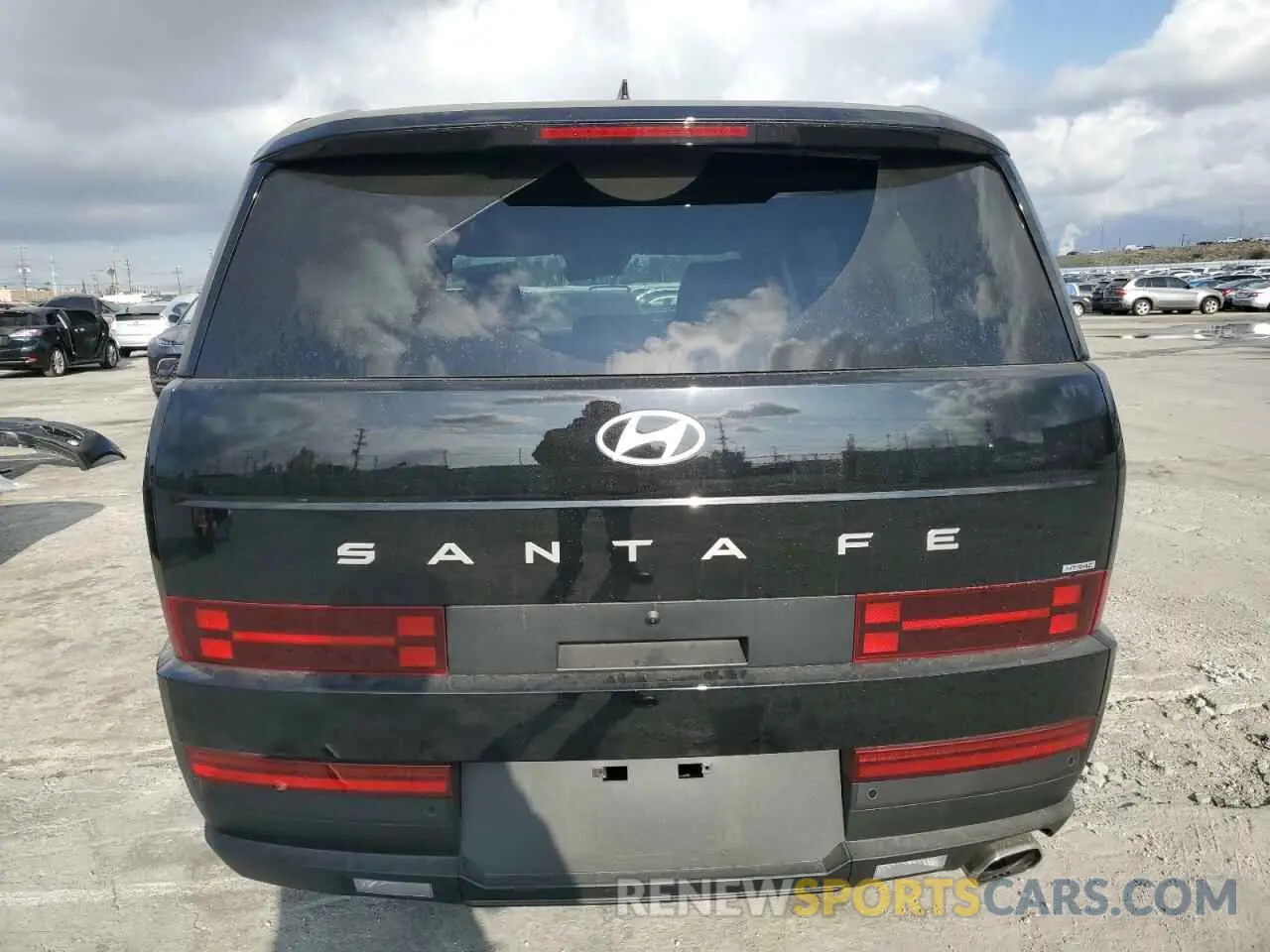 6 fotografías del automóvil dañado 5NMP1DGLXRH008641 HYUNDAI SANTA FE 2024