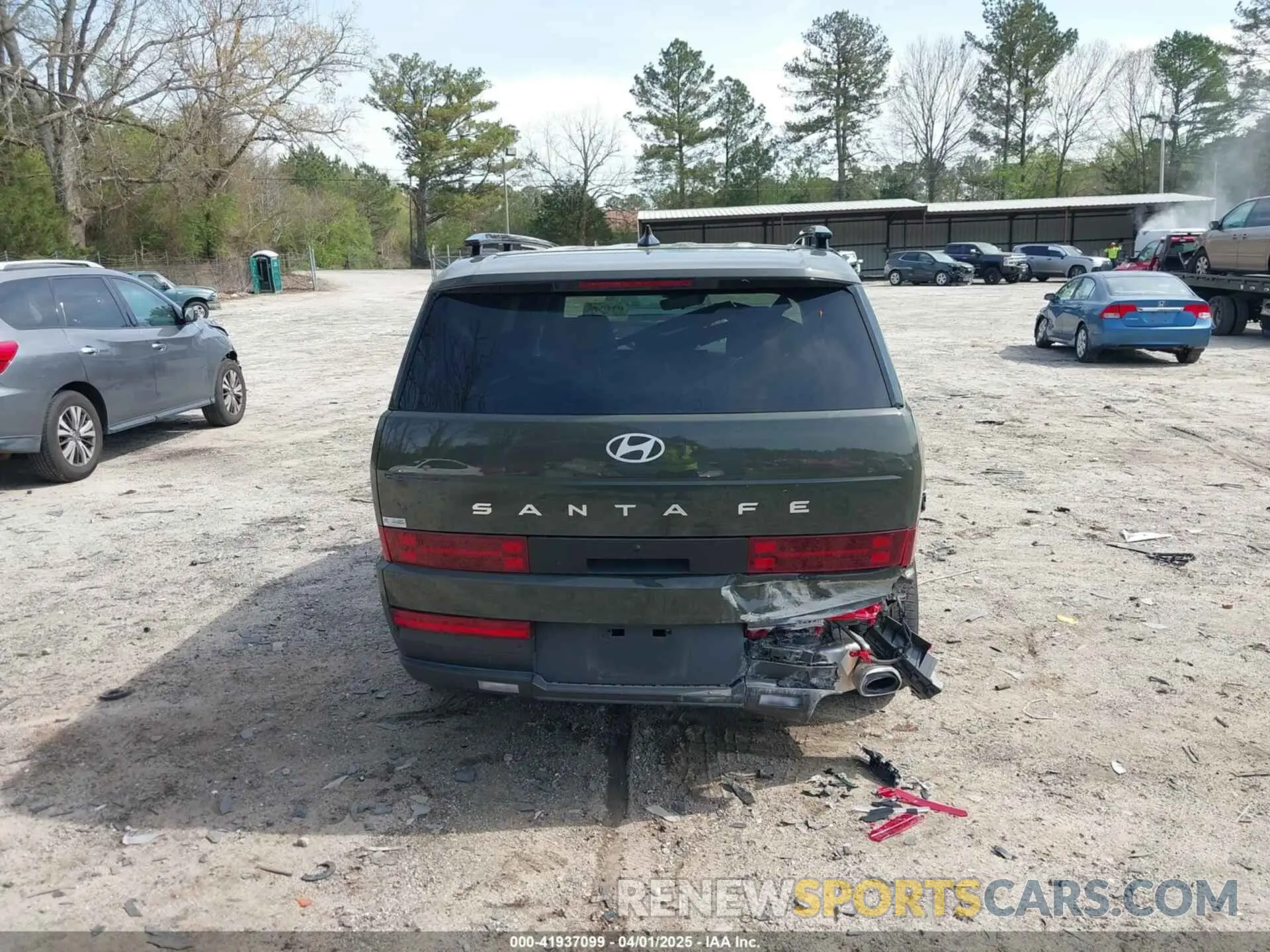 17 fotografías del automóvil dañado 5NMP24GL5RH014179 HYUNDAI SANTA FE 2024