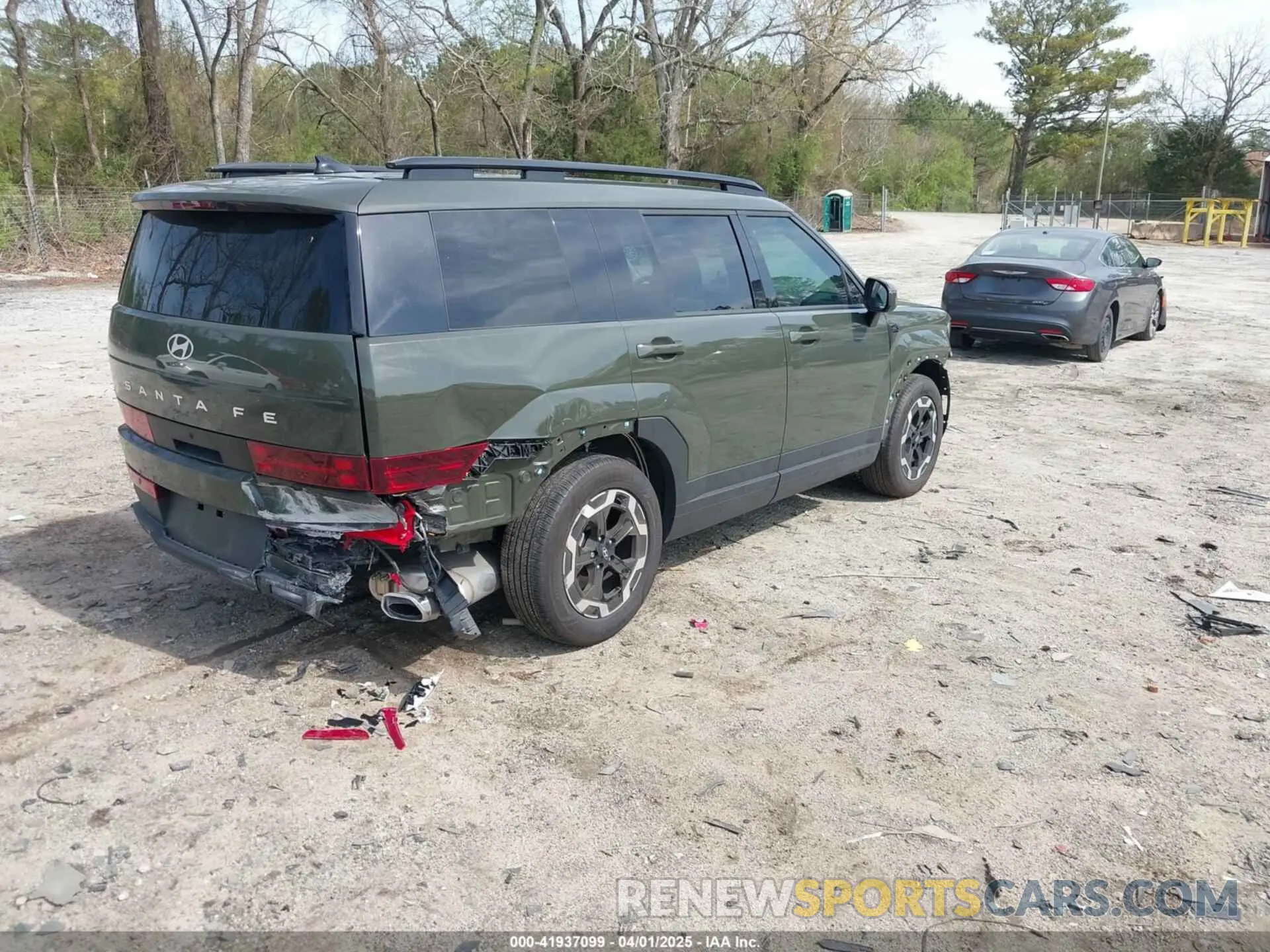 4 fotografías del automóvil dañado 5NMP24GL5RH014179 HYUNDAI SANTA FE 2024