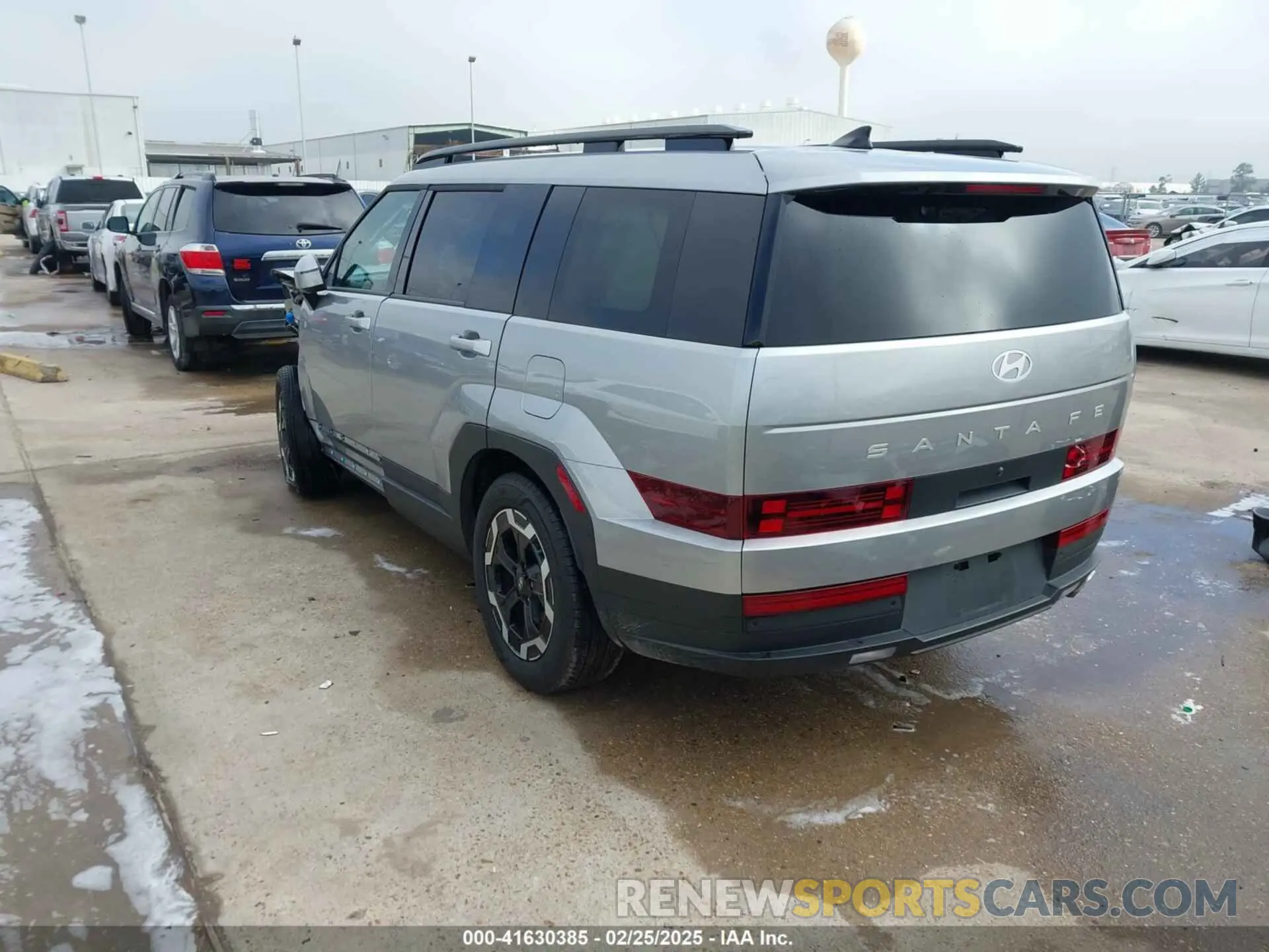 3 fotografías del automóvil dañado 5NMP24GL9RH022169 HYUNDAI SANTA FE 2024